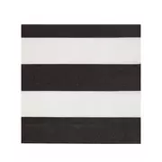 Black & White Striped Napkins