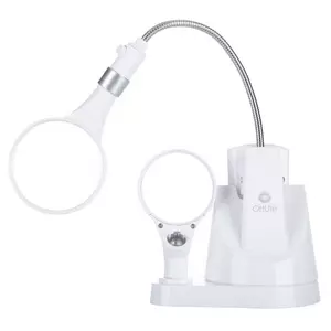 OttLite LED Clip & Freestanding Dual Magnifier
