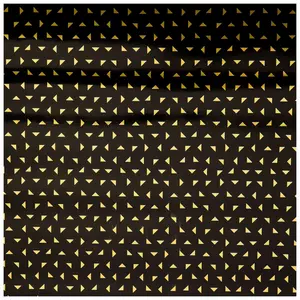 Gold Foil Triangle Gift Wrap