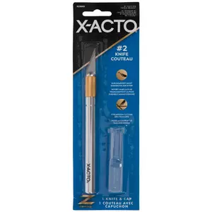 XFasten Exacto Knife Set of 2 Exacto Knives for Crafting with 60