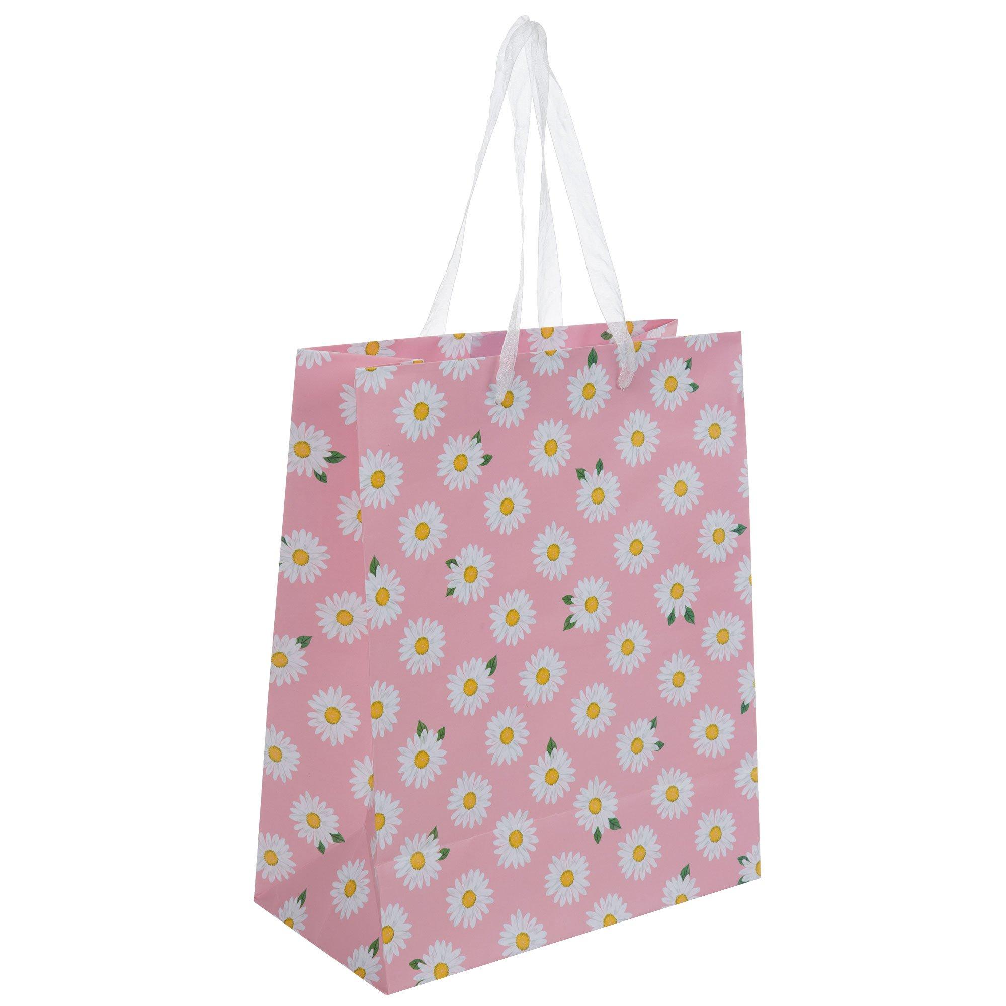 Pink & White Daisies Gift Bag Hobby Lobby 1355338