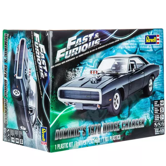 Maquette - Dominics 1970 Dodge Charger Fast & Furious - Revell