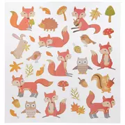 Fox Foil Stickers