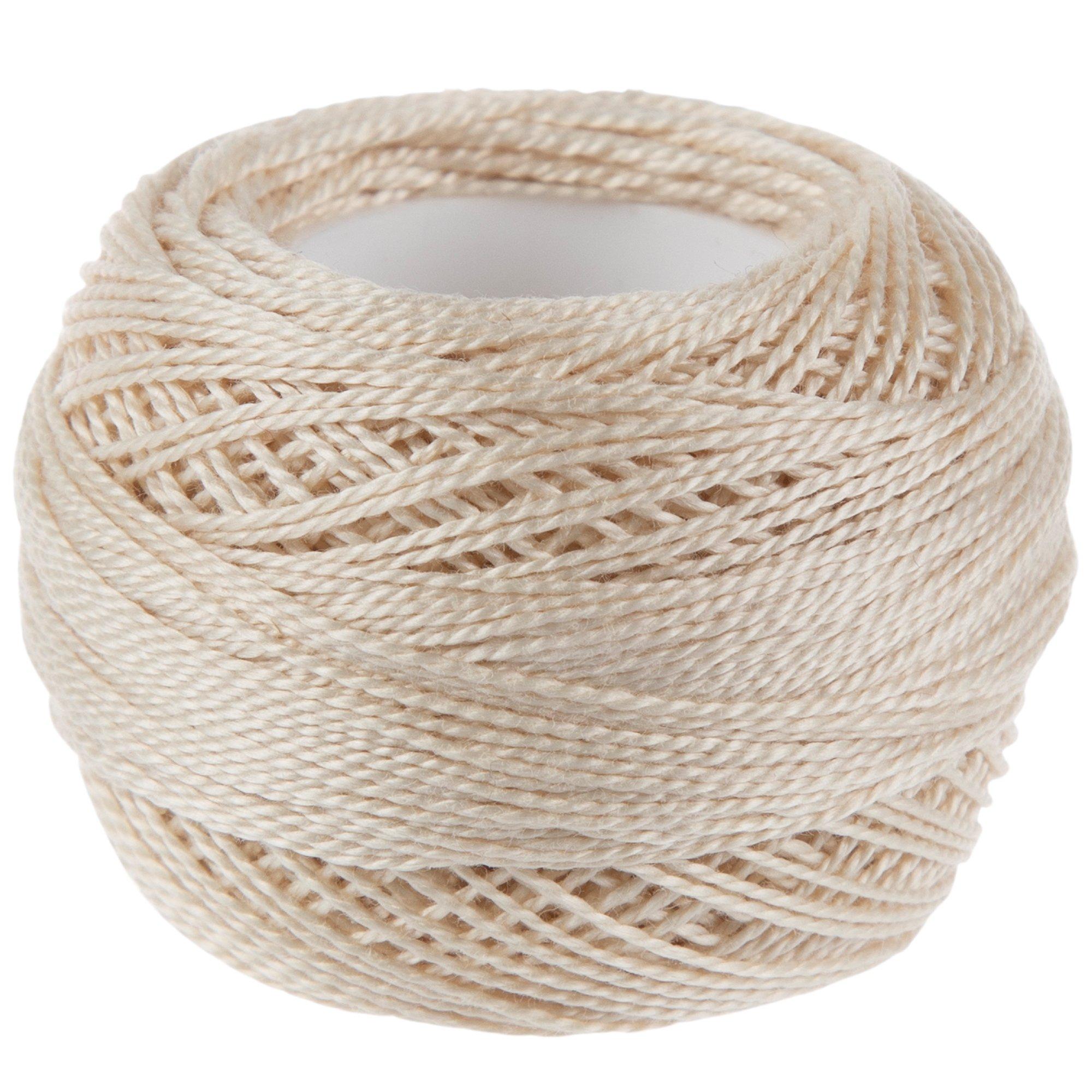 DMC Pearl Cotton. #712, Size 8 [2859] - $30.80 : Yarn Tree, Your X-Stitch  Source