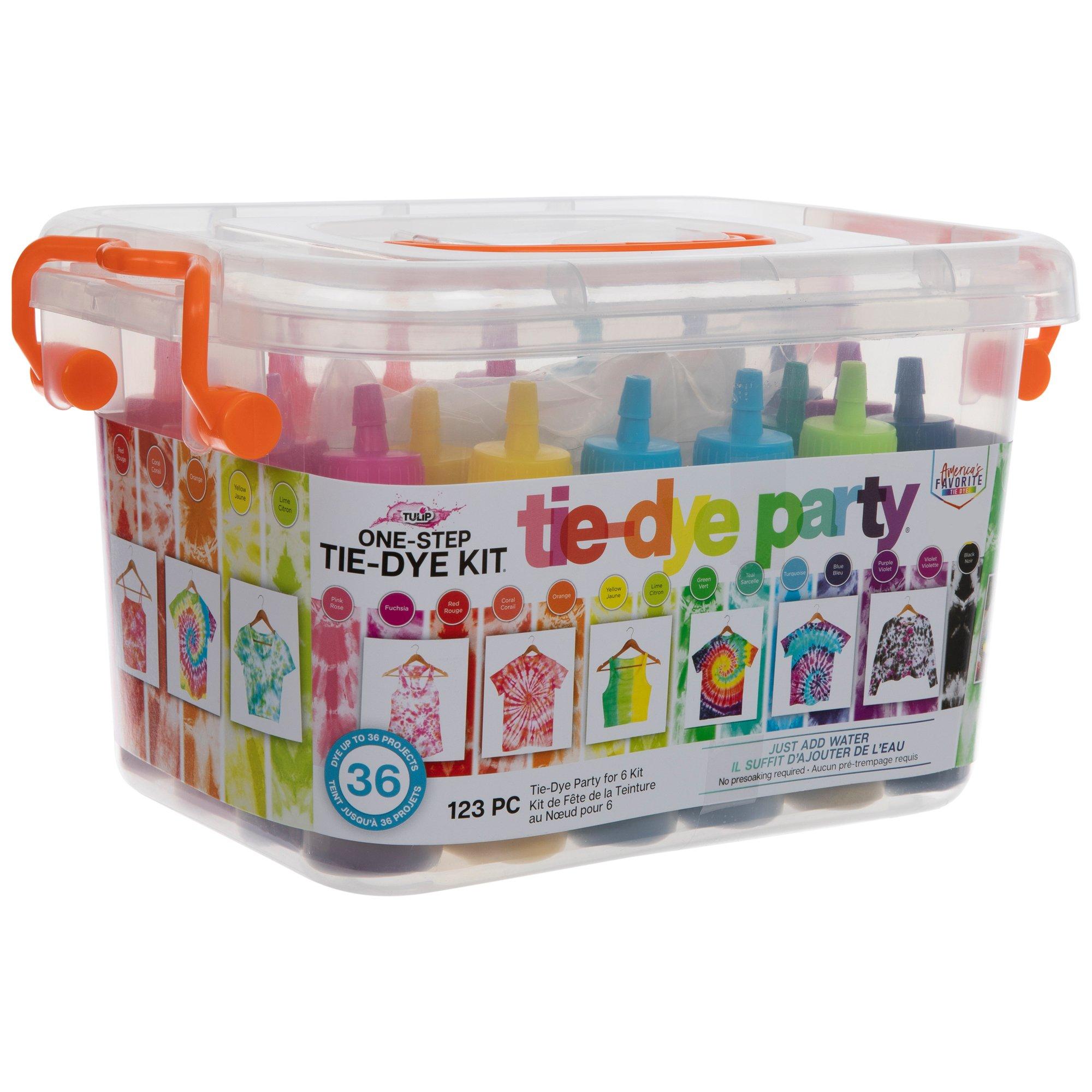 Cocoandginger TulipPlaysuit 新品 3Y&5Yセット Tulip Tie-Dye Party 18-Color Tie-Dye Kit – Tulip Color Crafts