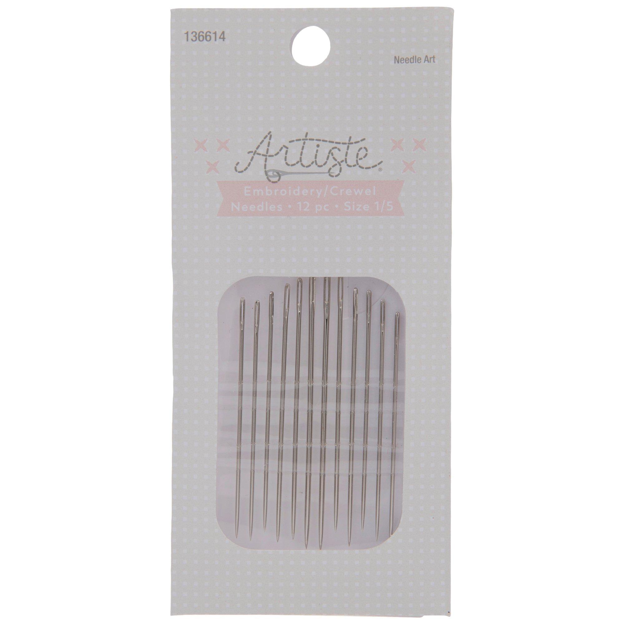 Crewel Embroidery Needles Size 1/5 Hobby Lobby 136614