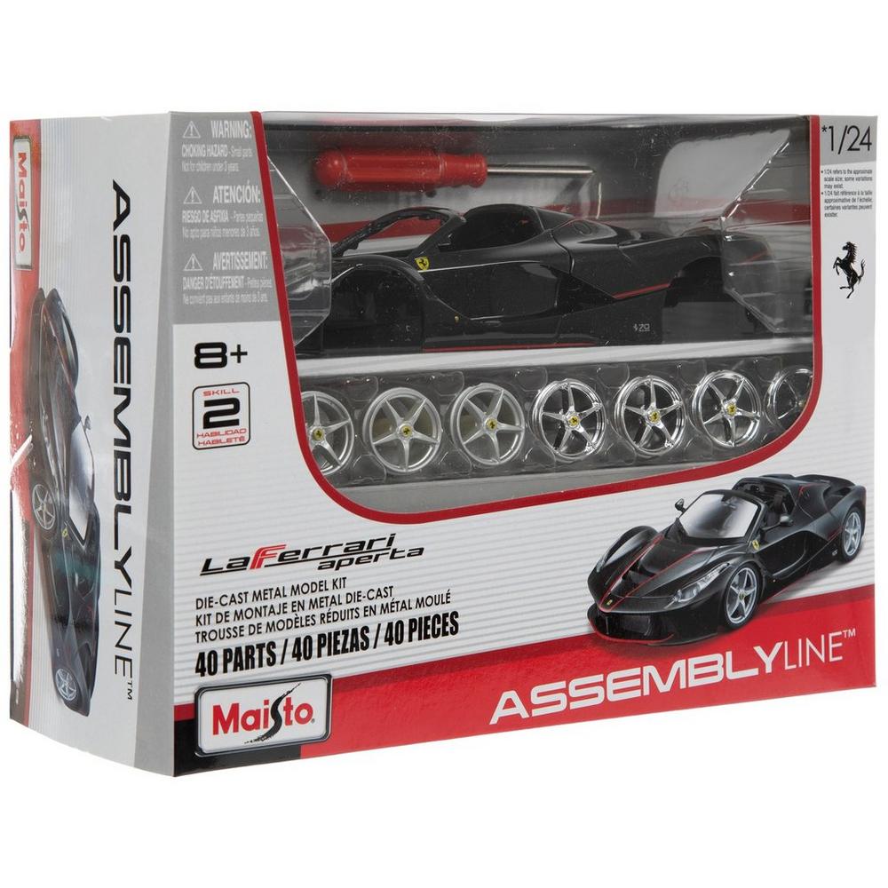 Maisto Ferrari Model Kit 6個セット Amazon.com: Maisto 1:24 Scale Assembly Line Ferrari Enzo