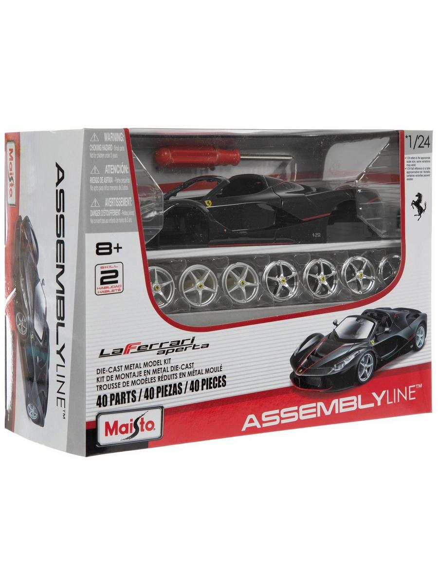 Maisto Ferrari Model Kit 6個セット Amazon.com: Maisto 1: 24 Assembly Line Ferrari FXX-K Red