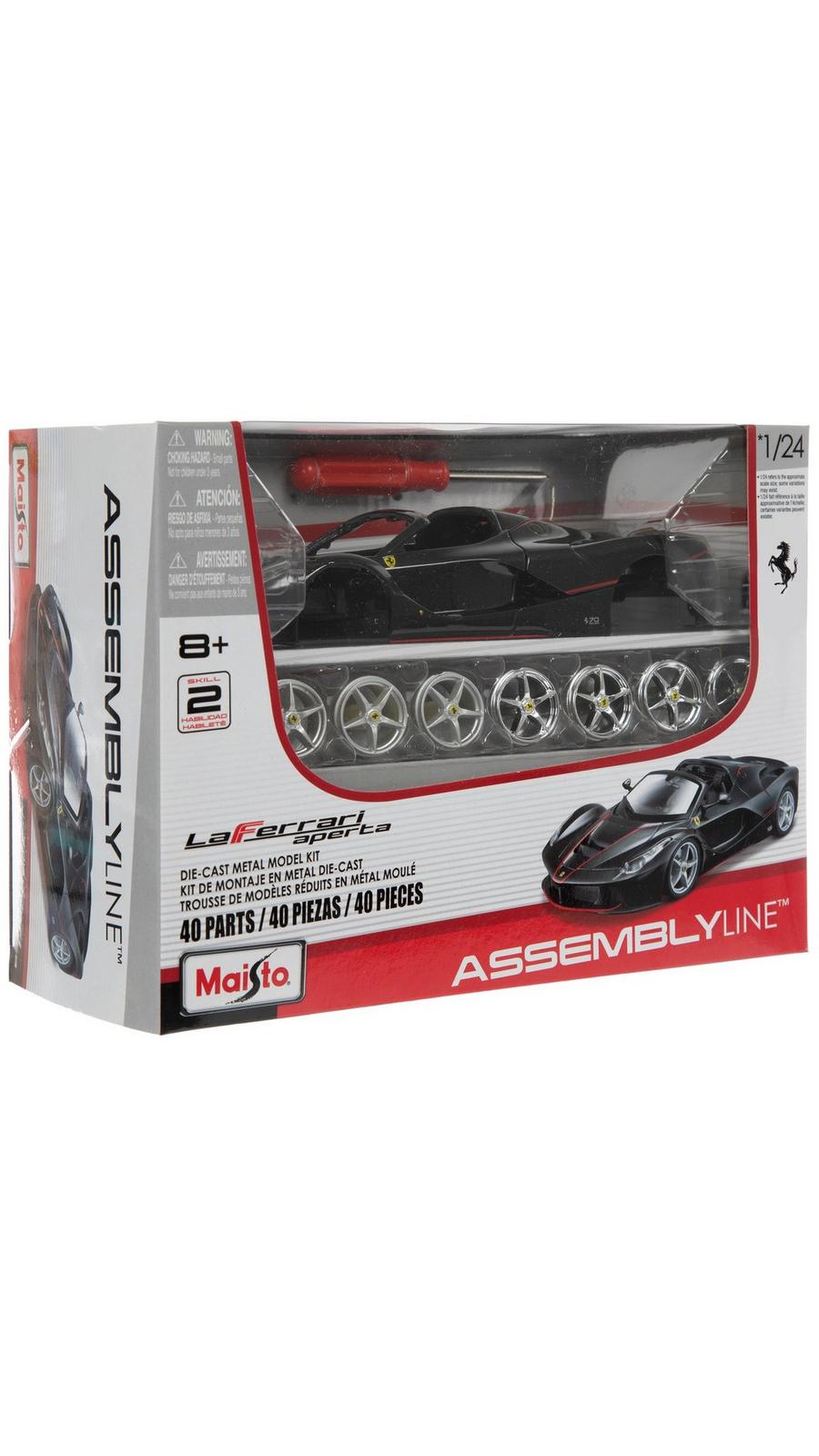 Maisto Ferrari Model Kit 6個セット Amazon.com: Maisto 1:24 Scale Assembly Line Ferrari Enzo