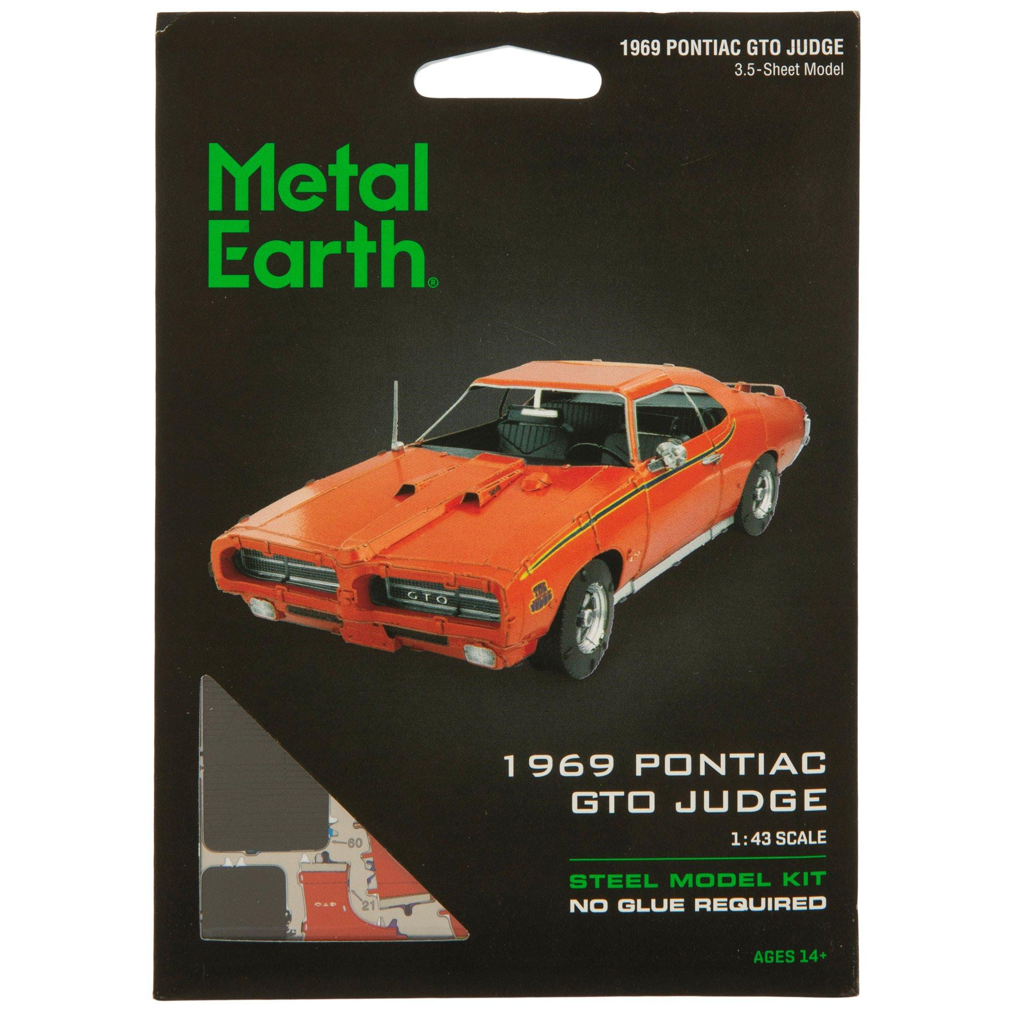 TU91様　ヘッドレスDIYキットパーツ【希望者にはボディ＆ネック込9千円】 Metal Earth 1969 Pontiac GTO Judge Model Kit | Hobby Lobby | 1368216