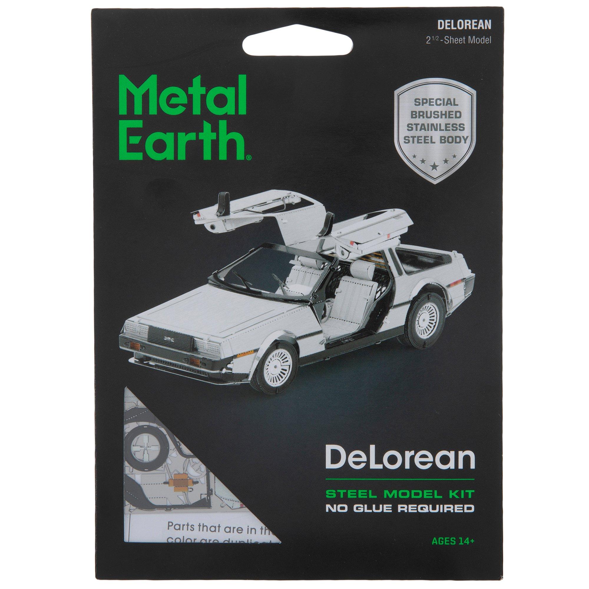DeLorean Metal Earth