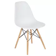White Molded Chair