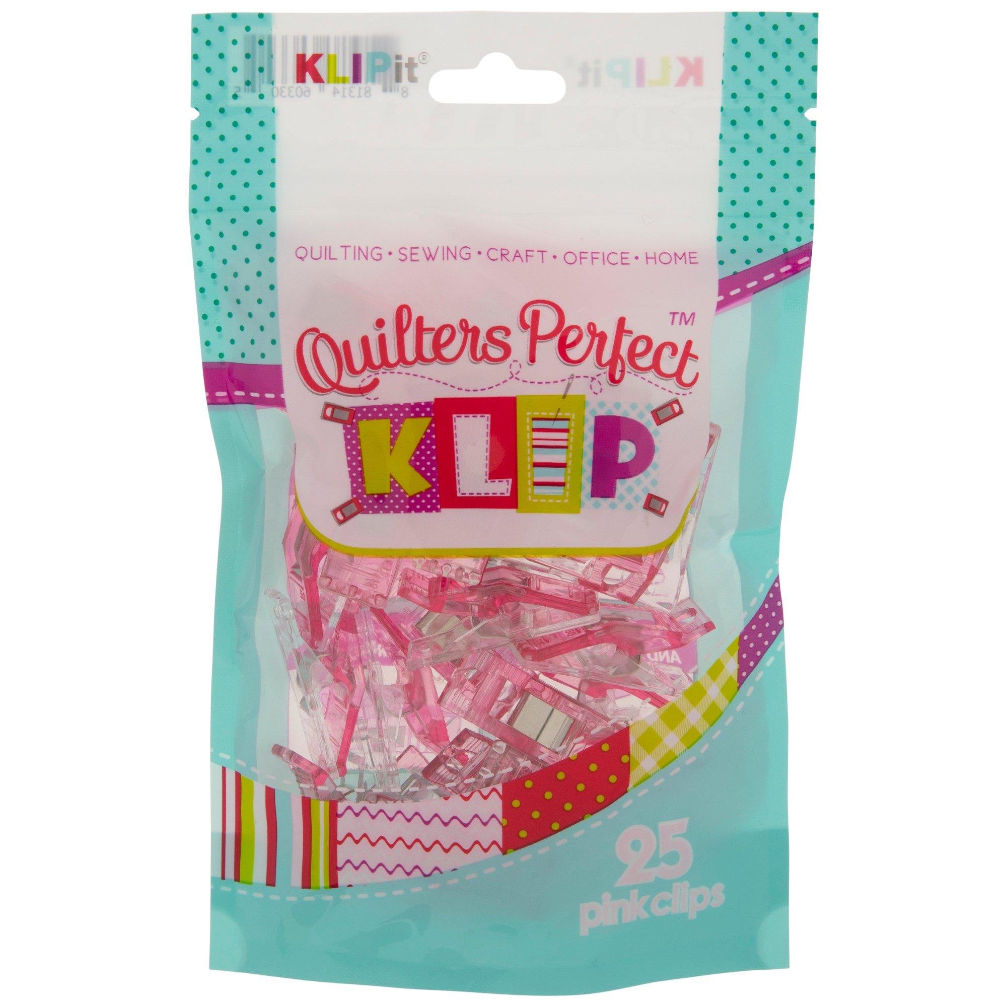 KLIPit Quilters Perfect Klip Klear Top 50pc Citrus