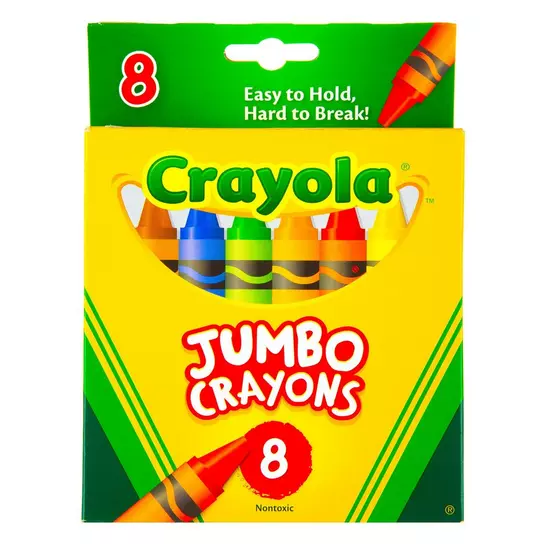 Crayola Jumbo Washable Watercolor Set, 4 colors, Pack of 6