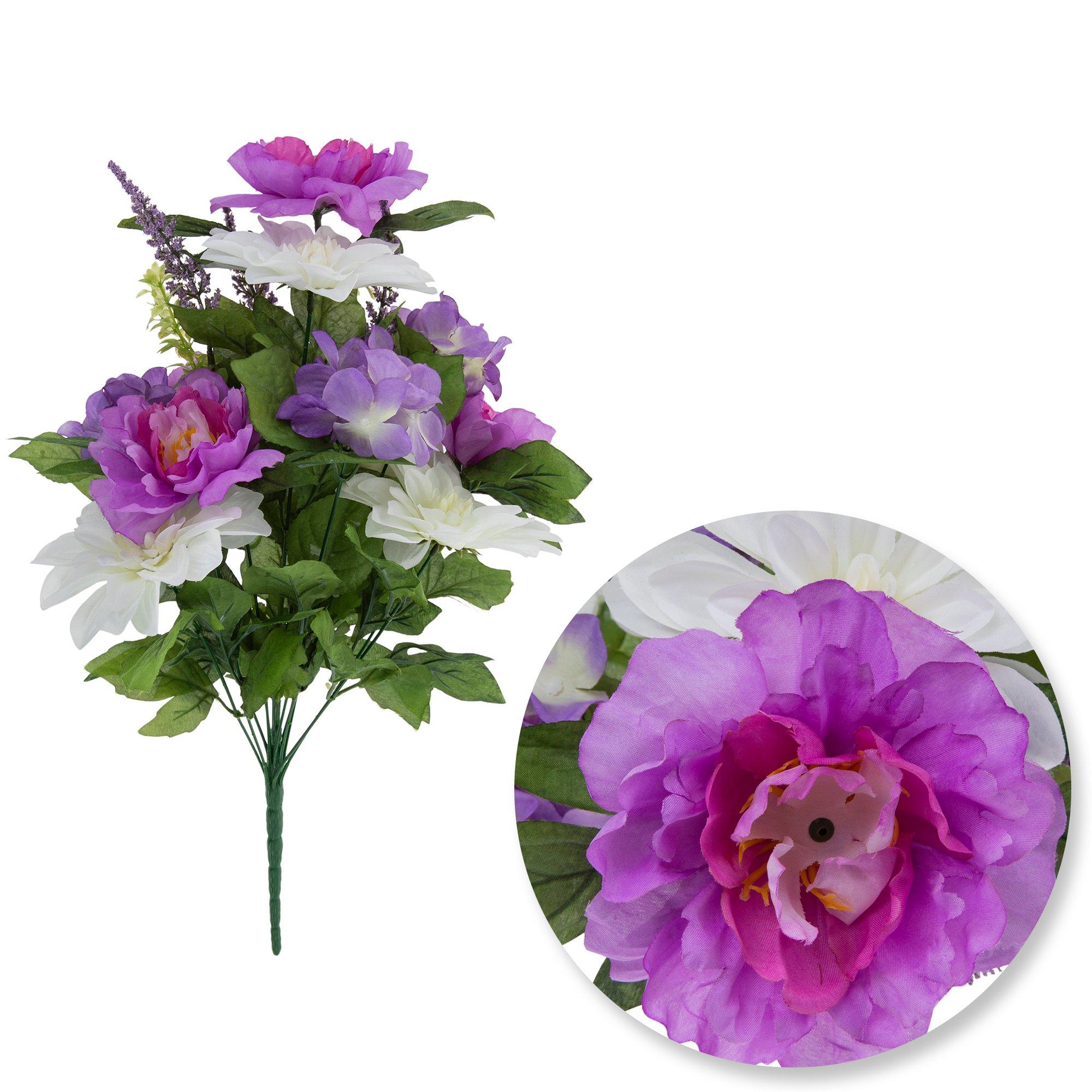 Daisy, Hydrangea & Cornflower Bush