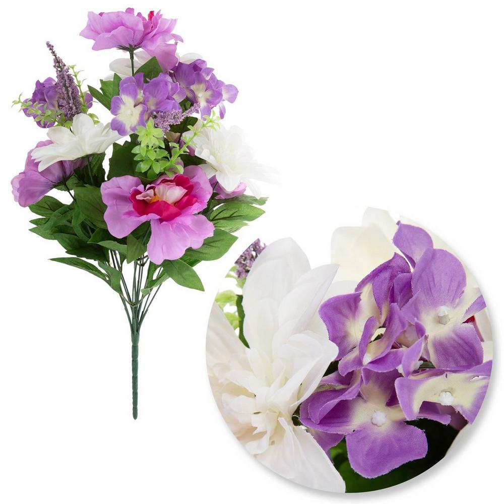 Purple Peony, Dahlia & Hydrangea Bush | Hobby Lobby | 1385905