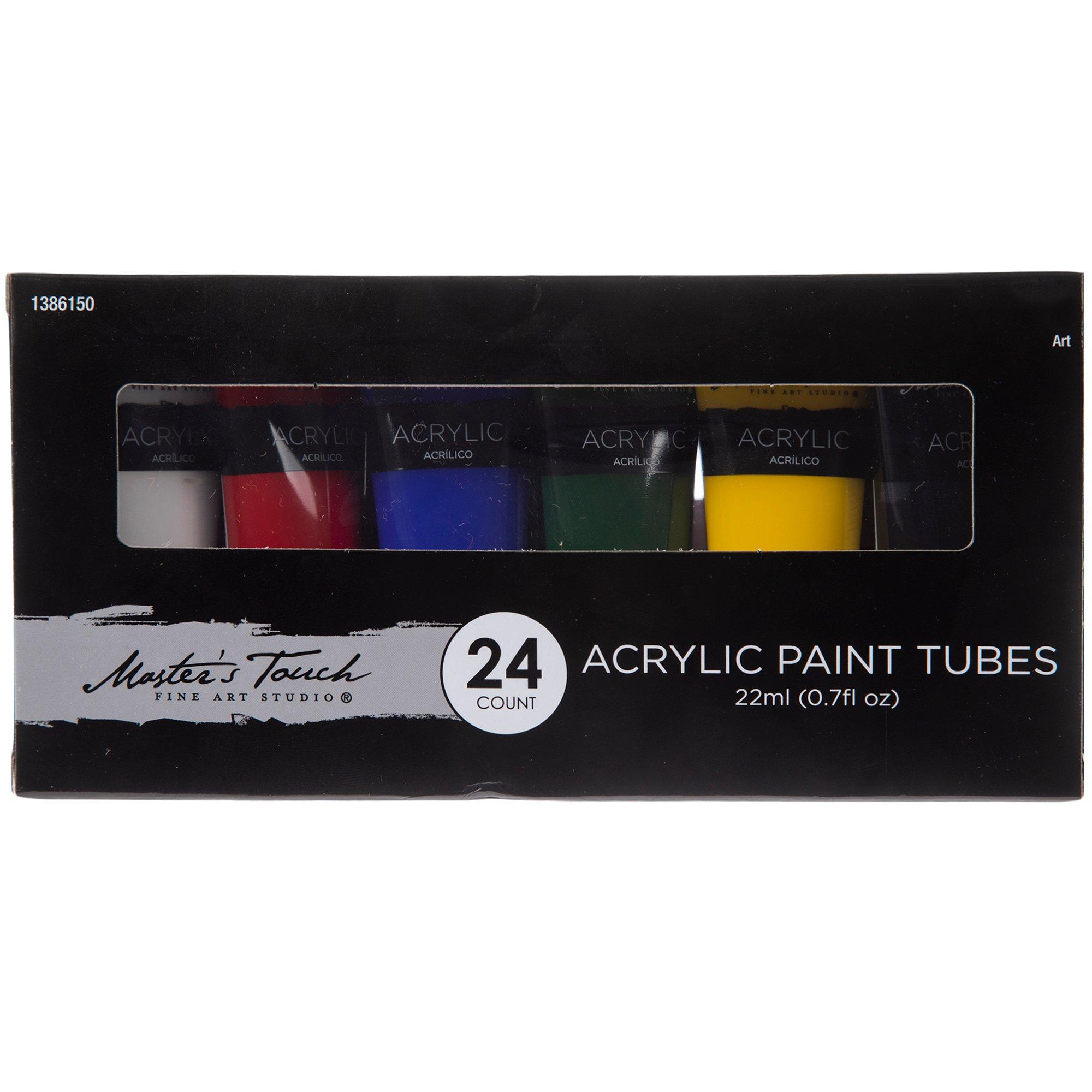 The Master's Touch, Acrylic Paint Set, Assorted Colors, 24 Count