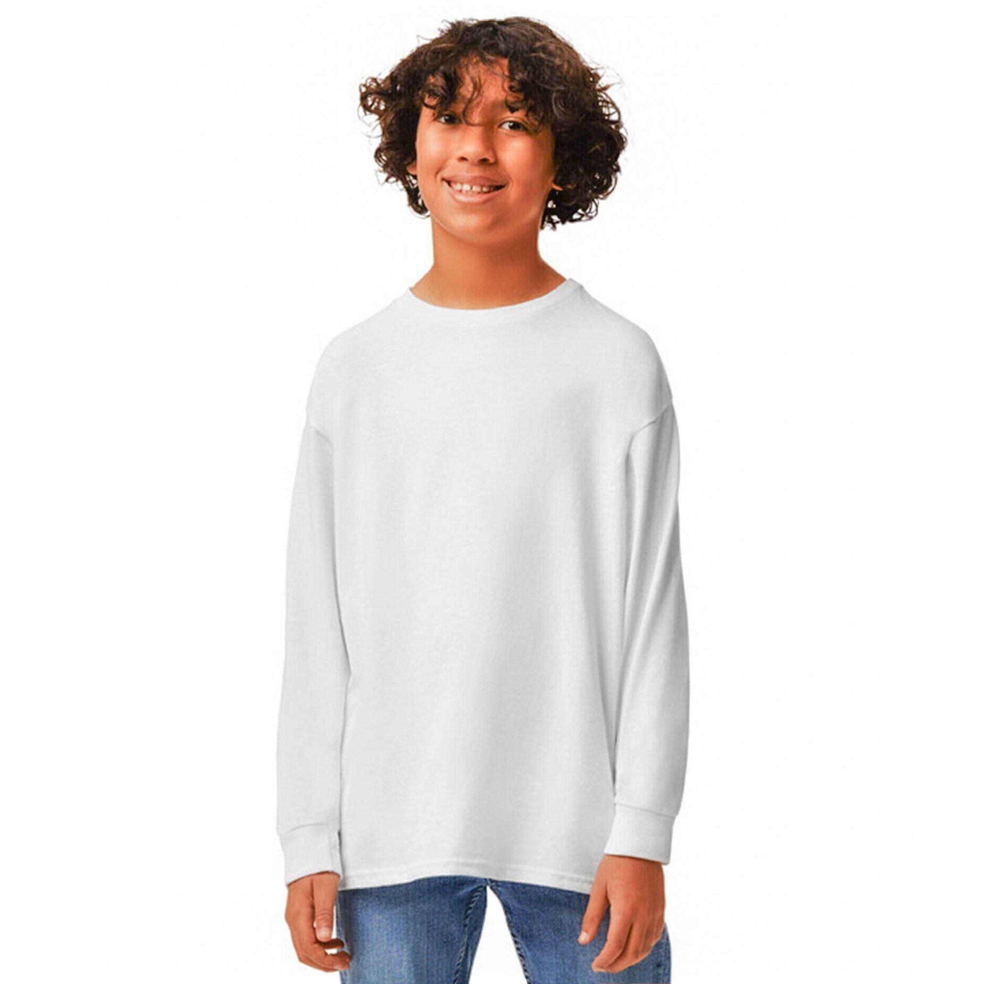Youth Heavy Cotton Long Sleeve T-Shirt | Hobby Lobby | 1387869