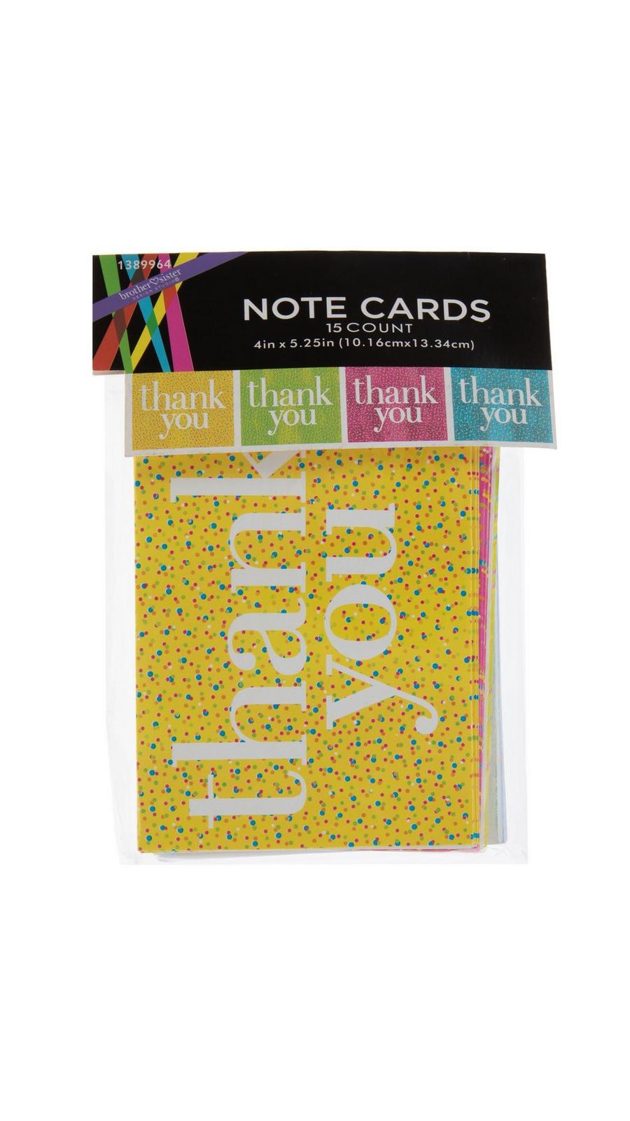Bright Confetti Thank You Cards | Hobby Lobby | 1389964