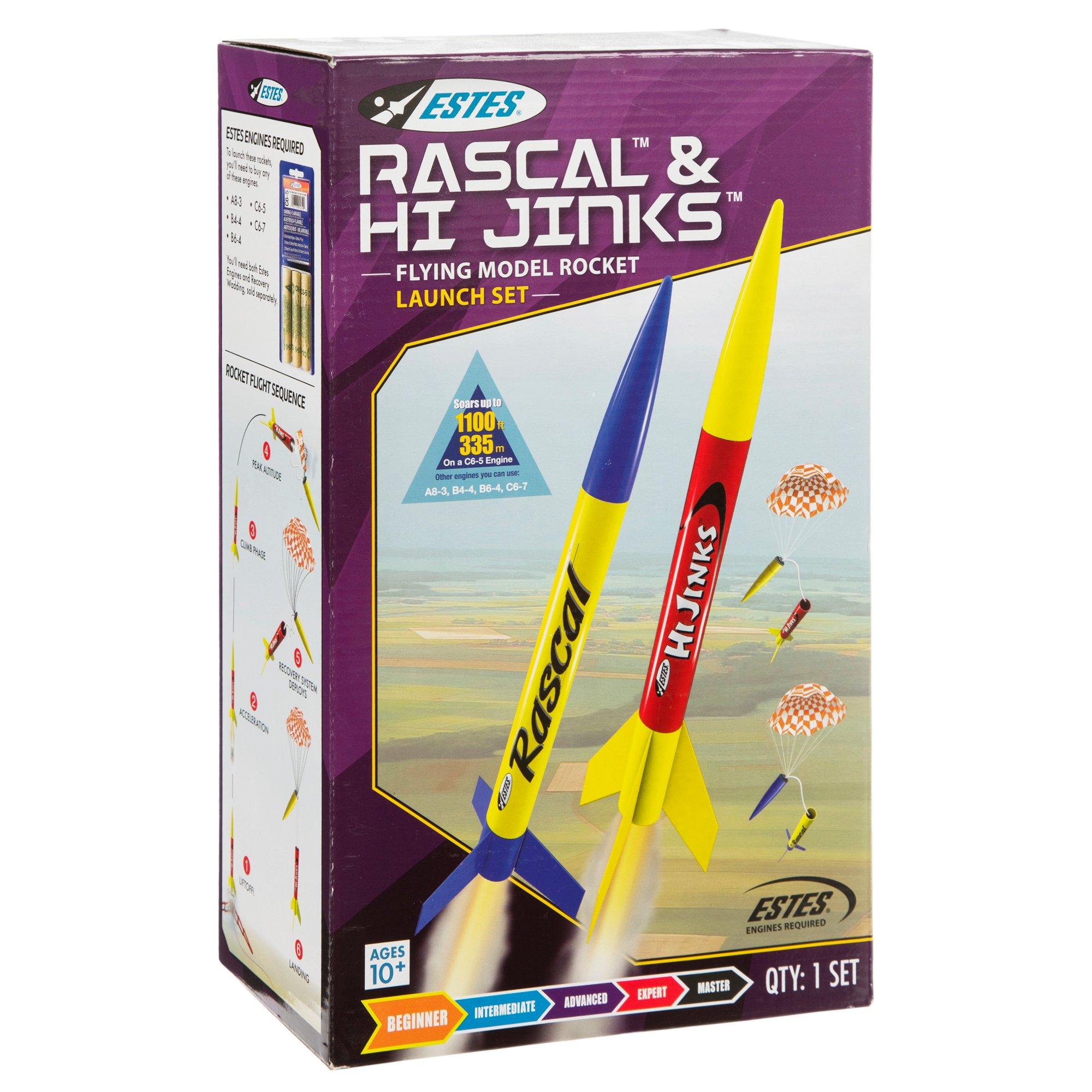 Rascal & Hi Jinks Model Rocket Kit Hobby Lobby 139287