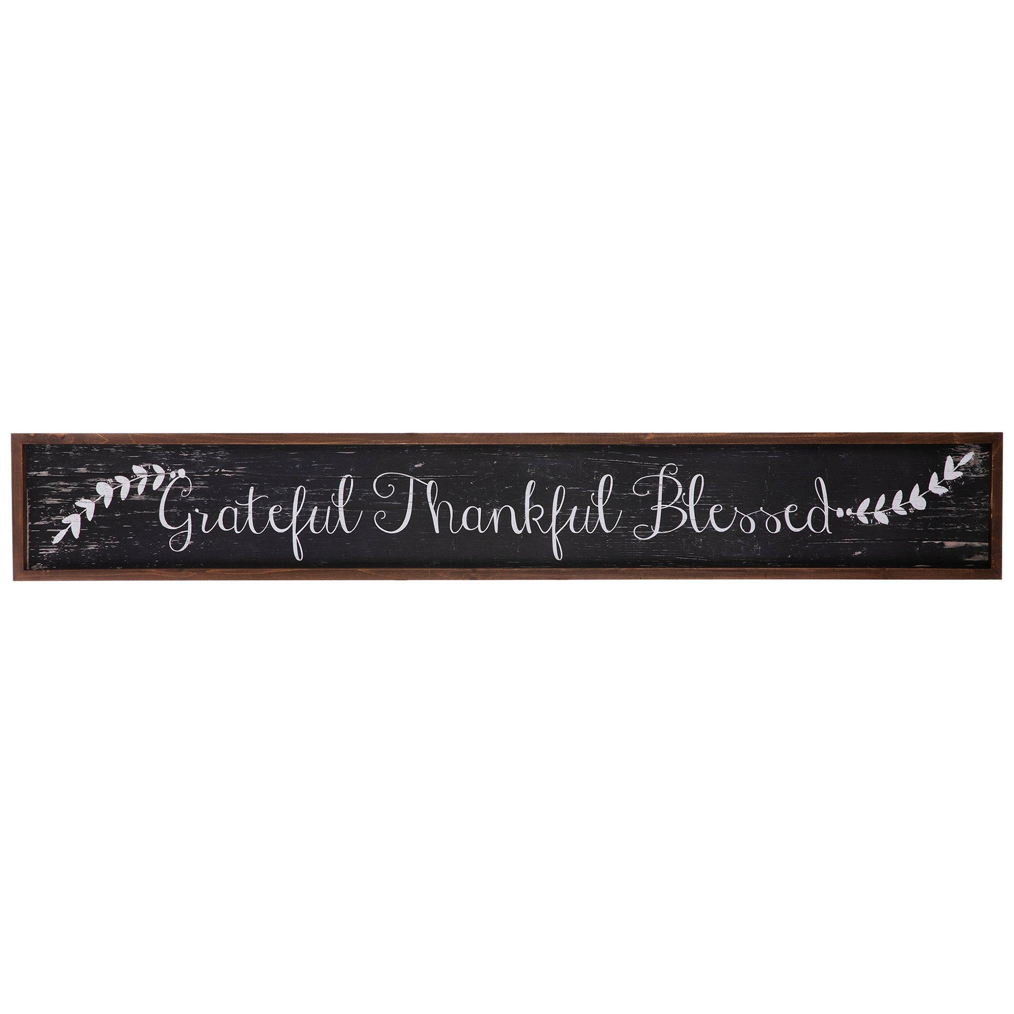 Grateful Thankful Blessed Wood Wall Decor Hobby Lobby 1394618