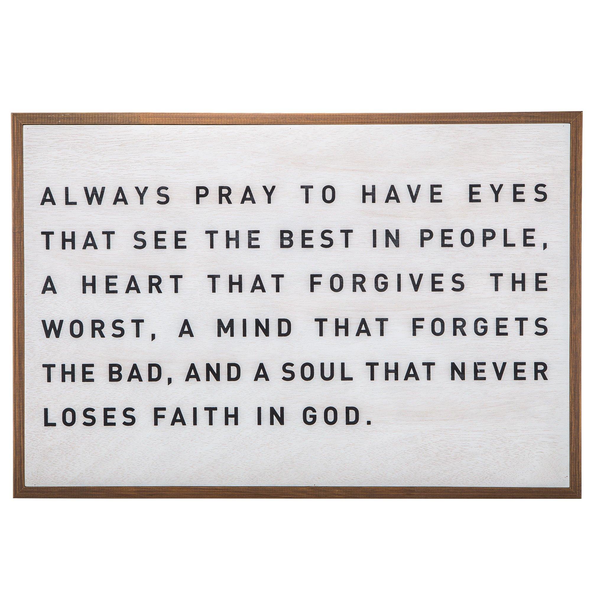 Always Pray Wood Wall Decor Hobby Lobby 1394675