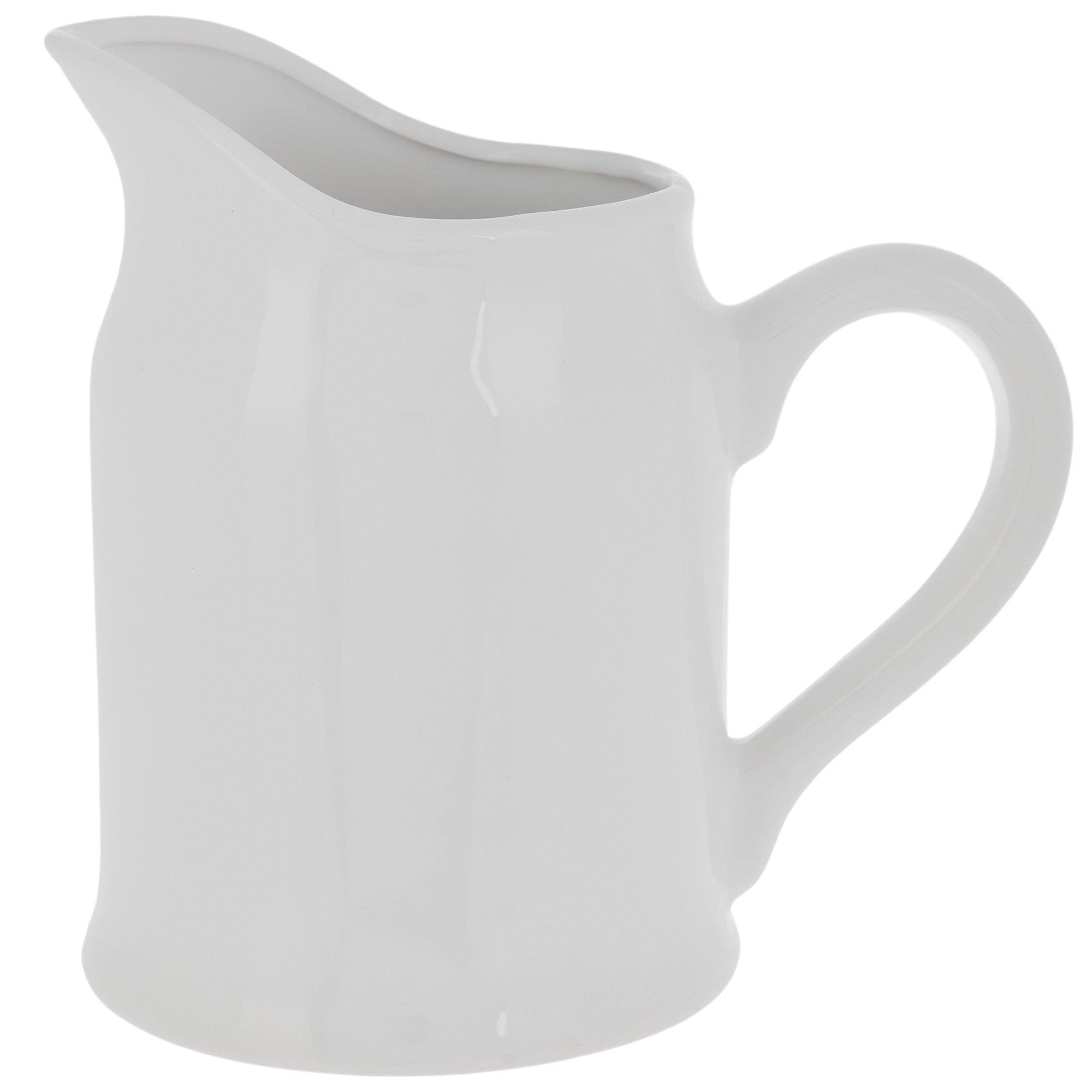 White Glossy Pitcher Hobby Lobby 1395441