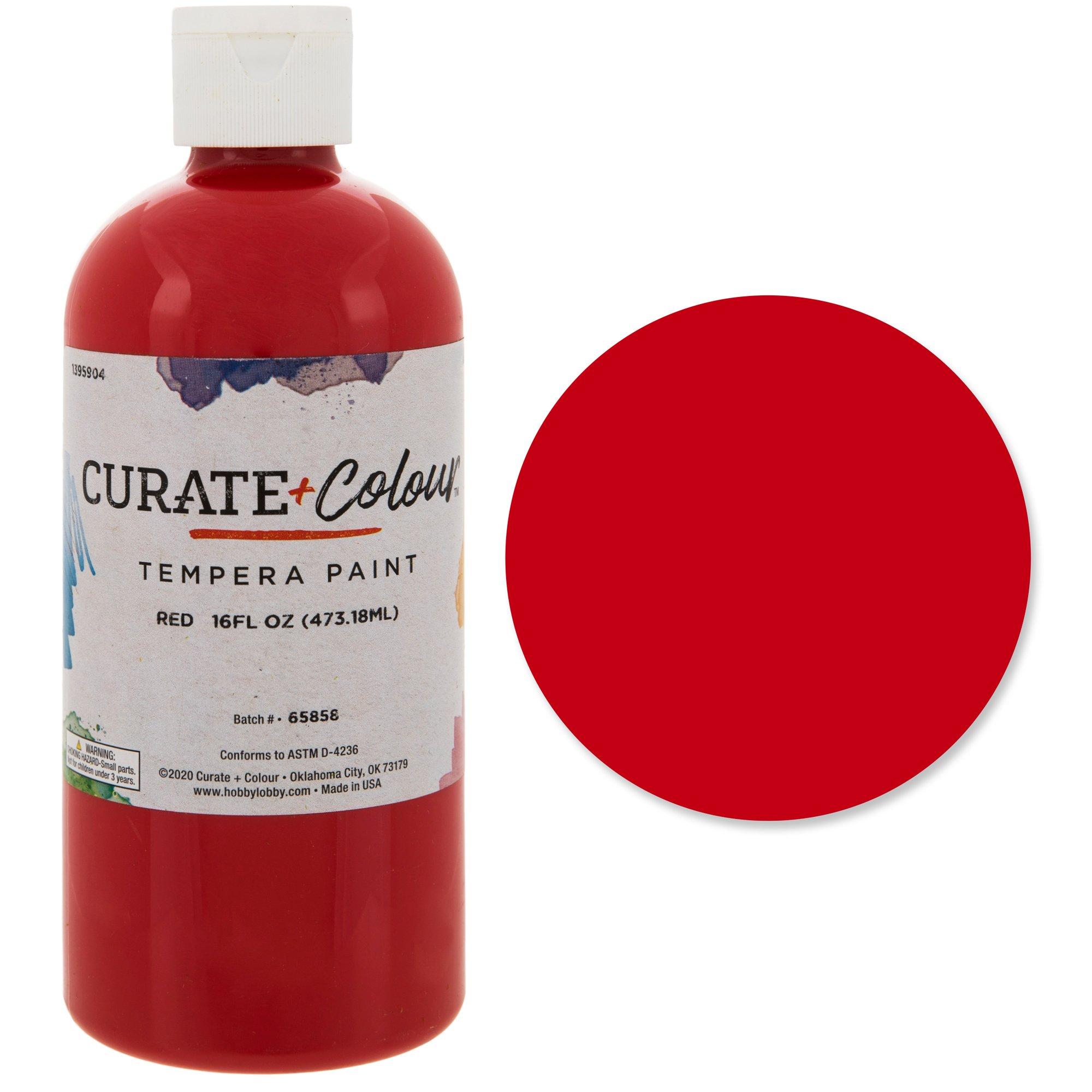 Washable Tempera Paint, Red, 16 oz, 1 - Kroger