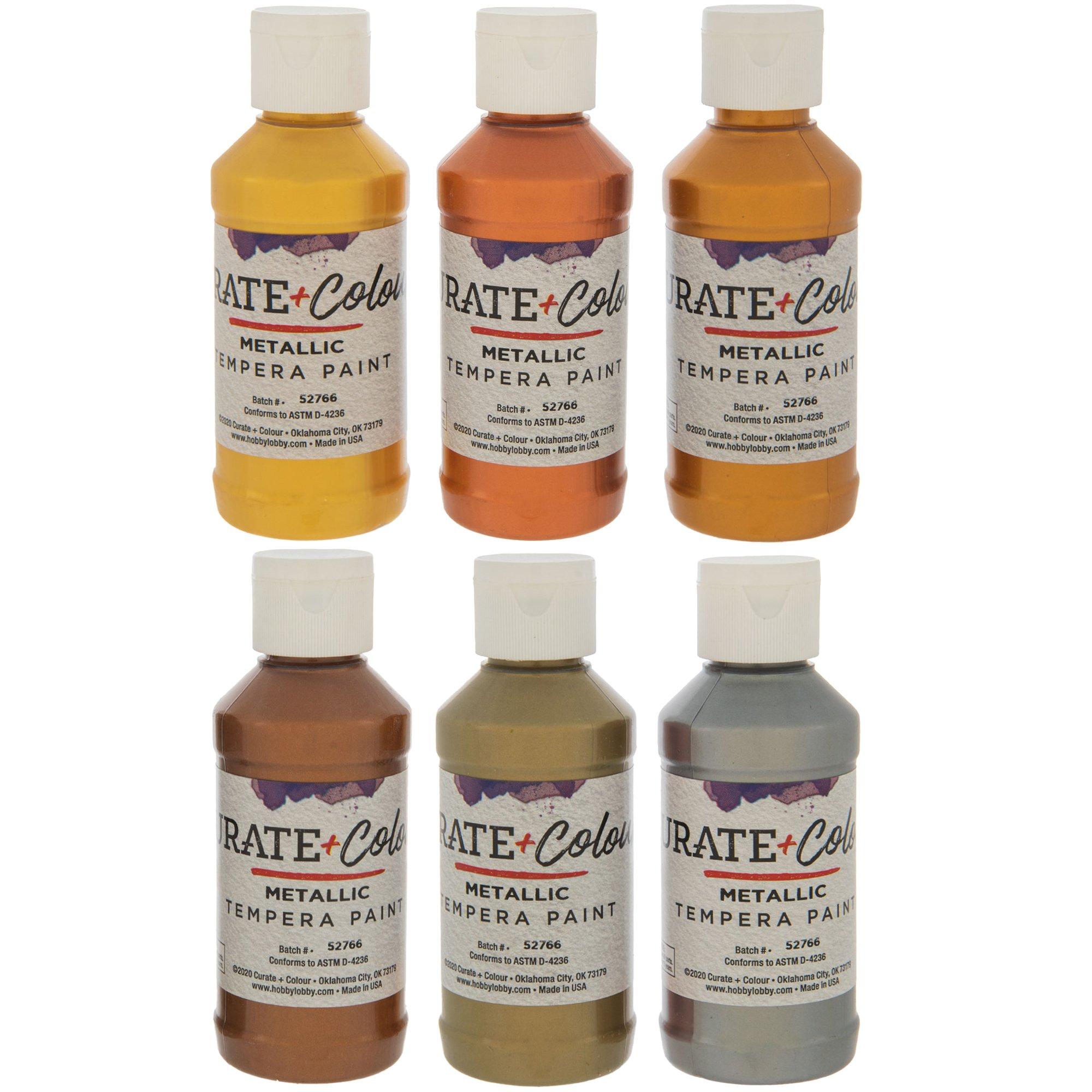 Curate + Colour Tempera Paints Hobby Lobby 1396530