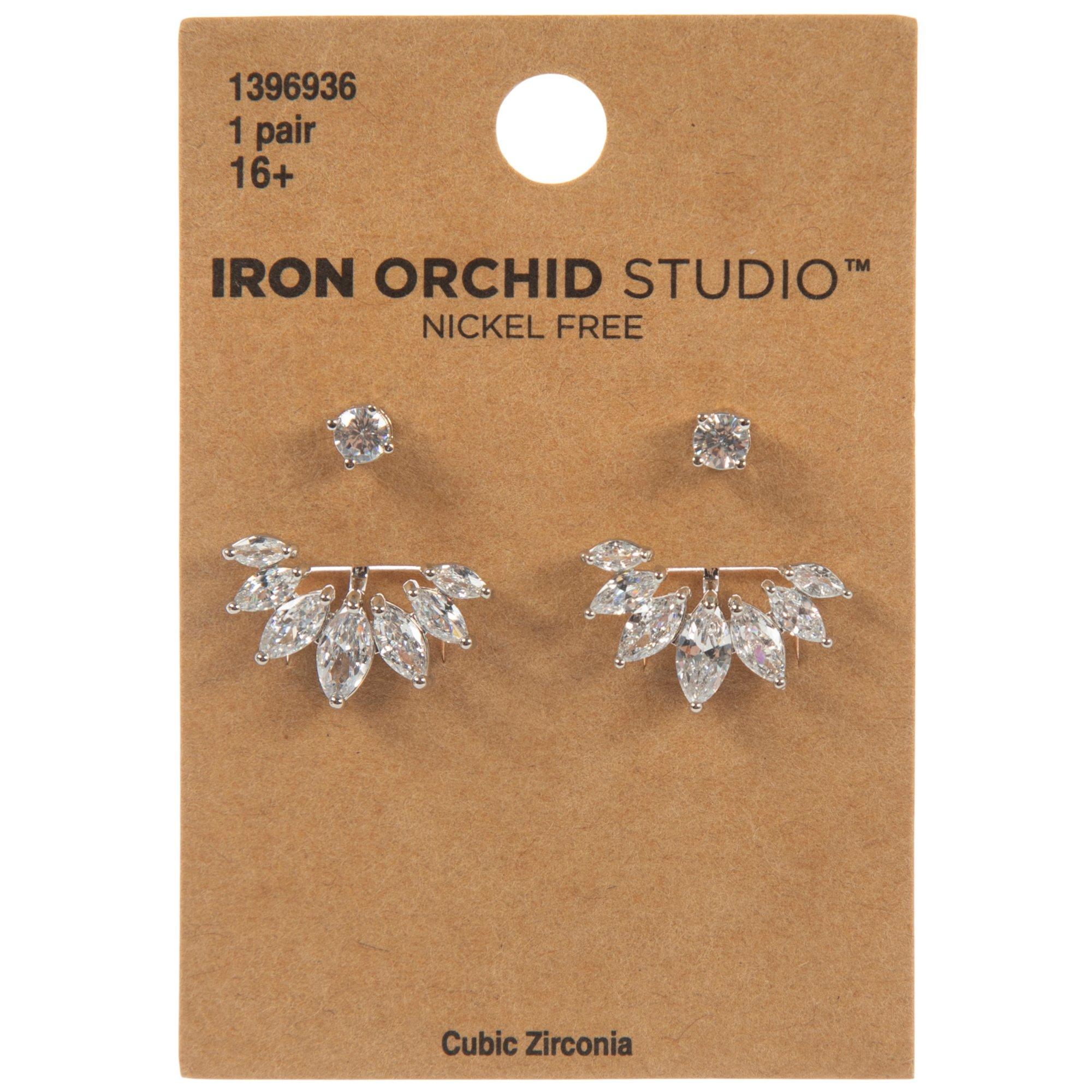 Pointed Rhinestone Ear Jackets | Hobby Lobby | 1396936