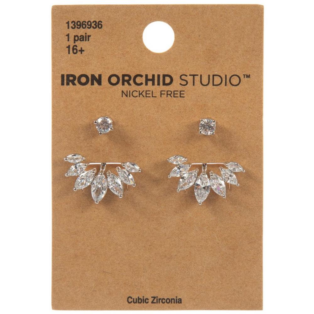 ピアス [SILVER925] Heart Gemstone Ribbon EarJacket Earring Amazon.com: Iaceble Vintage Crystal Heart Ear Jacket