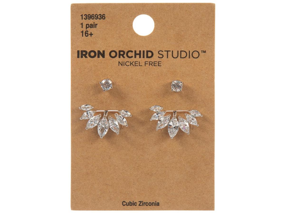 ピアス [SILVER925] Heart Gemstone Ribbon EarJacket Earring Amazon.com: Iaceble Vintage Crystal Heart Ear Jacket