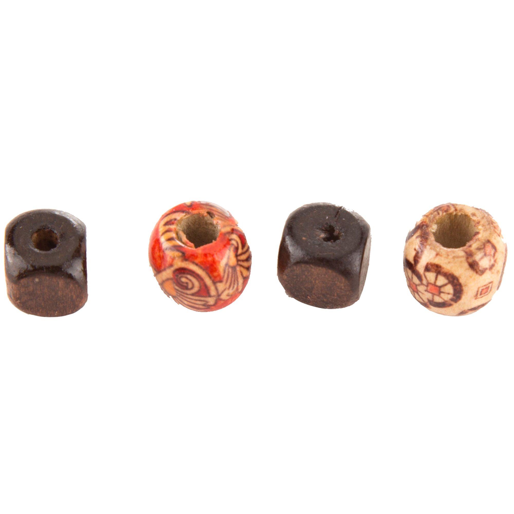 Earth Multi Assorted Wood Beads, Hobby Lobby