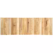 Rectangle Slatted Wood Wall Decor