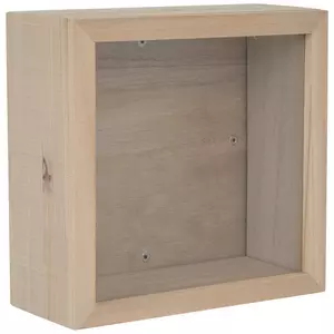Square Wood Shadow Box