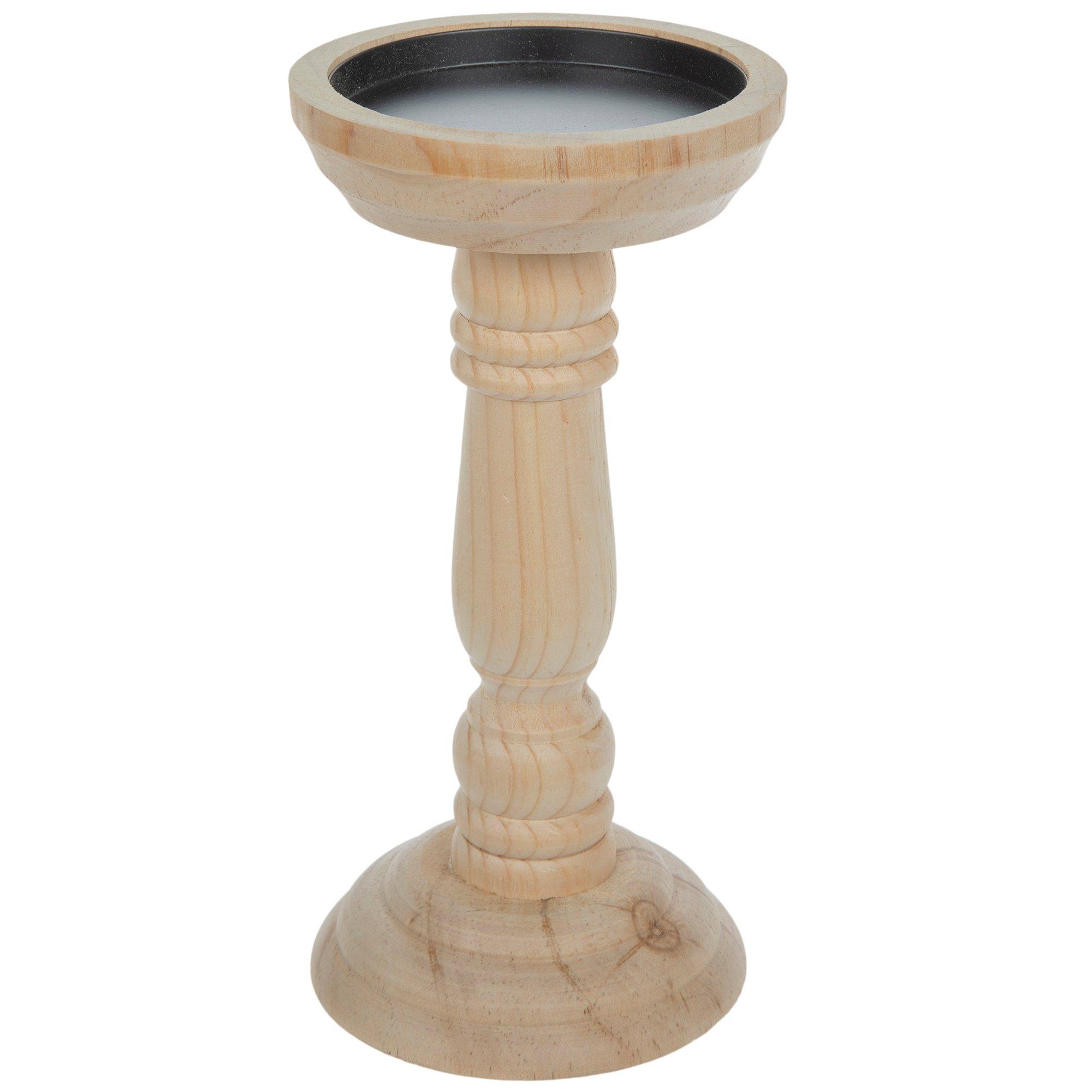 Round Wood Candle Holder Hobby Lobby 1403047