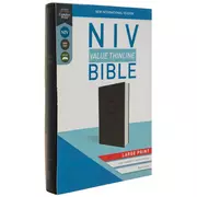 NIV Value Thinline Large Print Bible