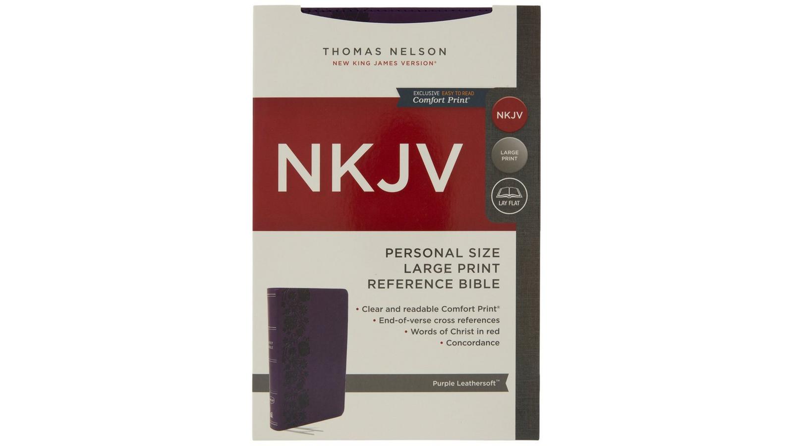 NKJV Large Print Reference Bible | Hobby Lobby | 1406925