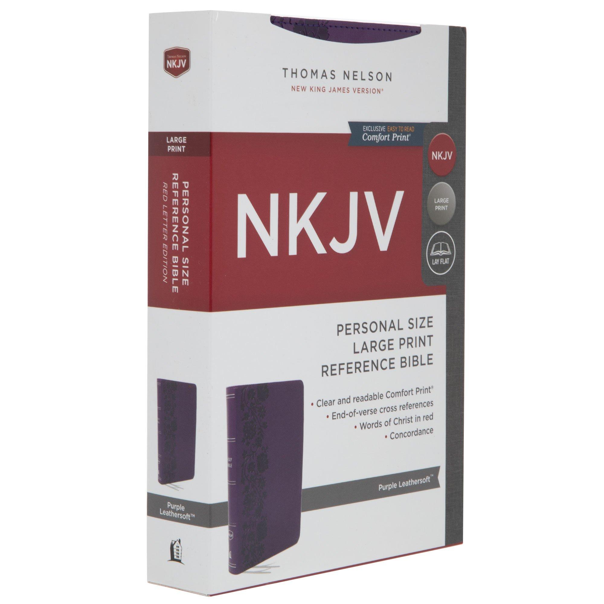 NKJV Large Print Reference Bible Hobby Lobby 1406925