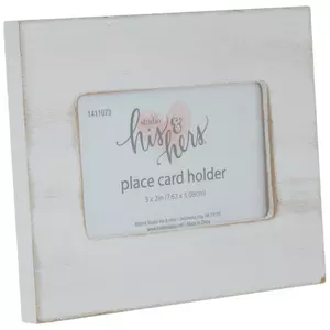 Wood Frame Place Card Holder