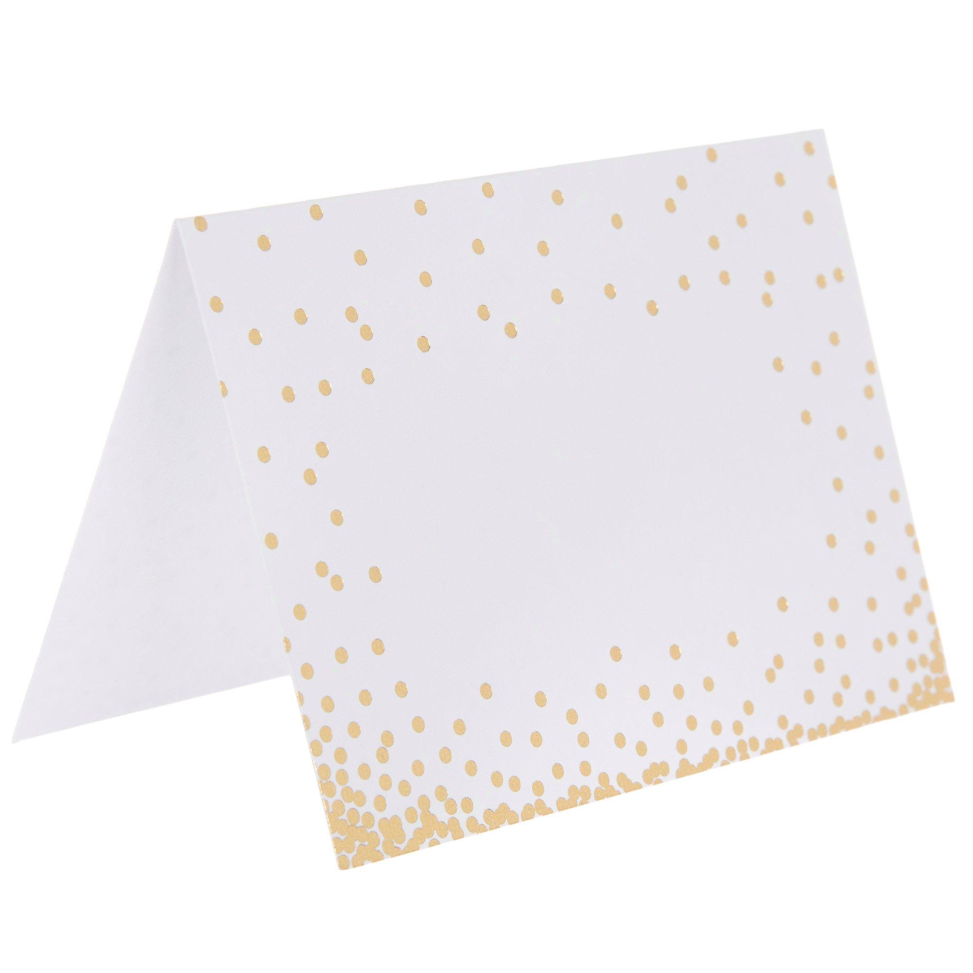 Gold Confetti Place Cards Hobby Lobby 1411628