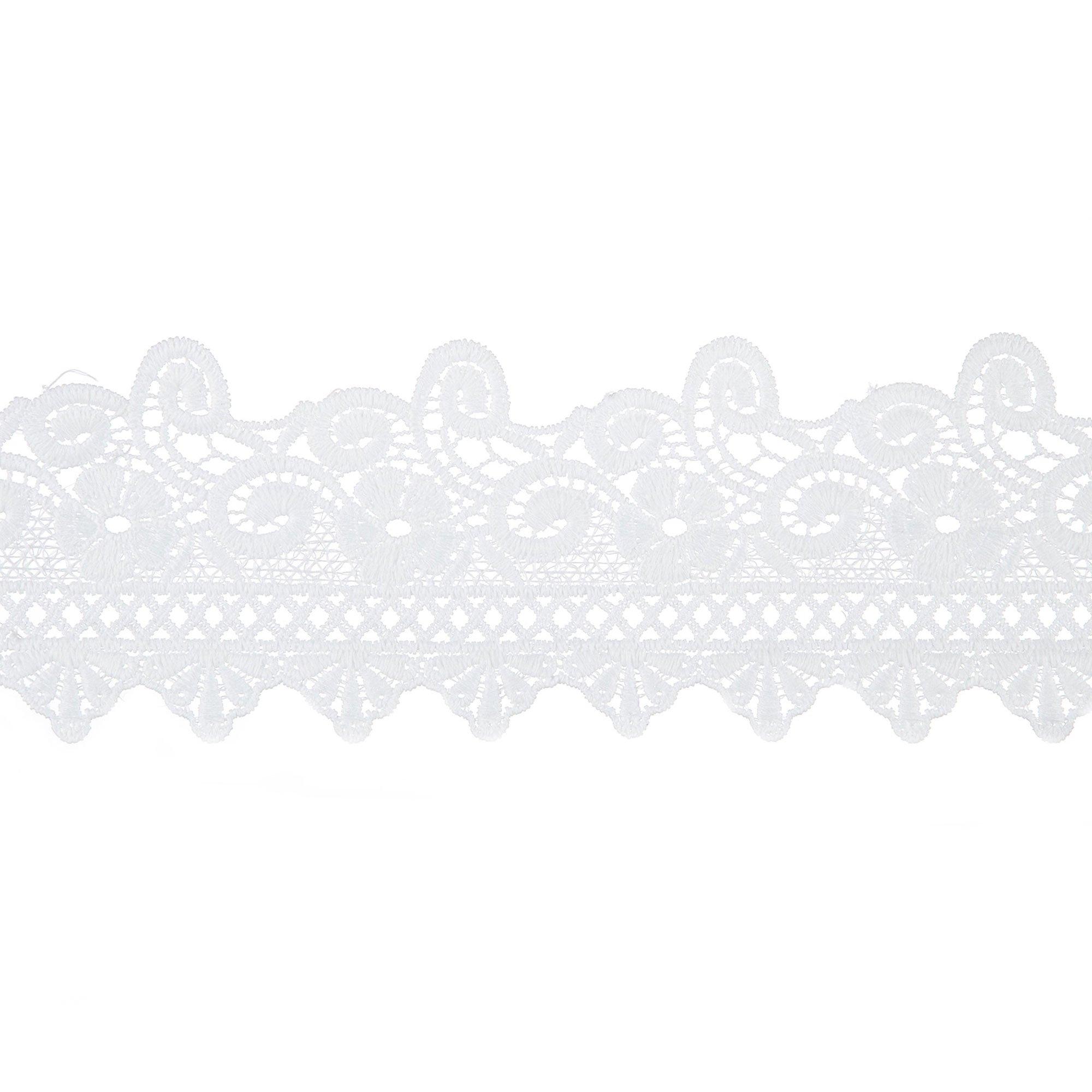 White Wide Lace Trim | Hobby Lobby | 1414713