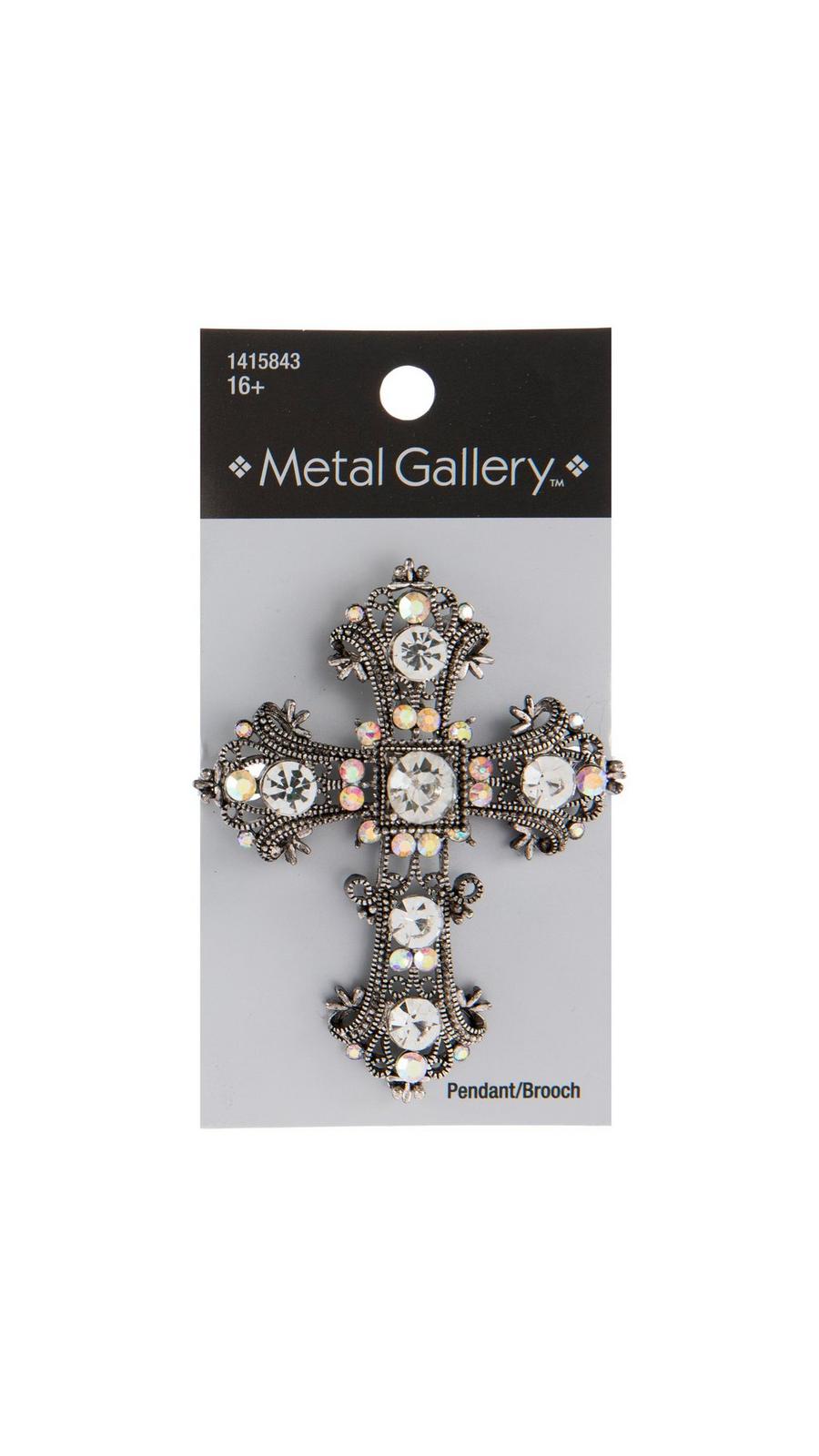 【日本入手困難】l brooch with crystals Cross Rhinestone Brooch | Hobby Lobby | 1415843