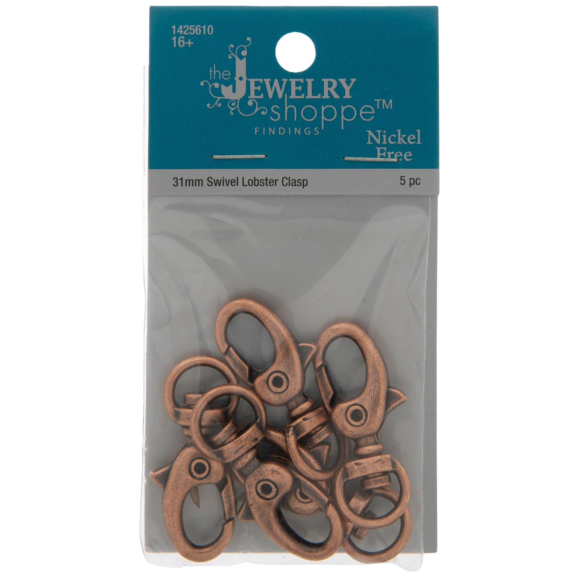 Swivel lobster clasp (2 pack) in various sizes/colors * Idleblooms