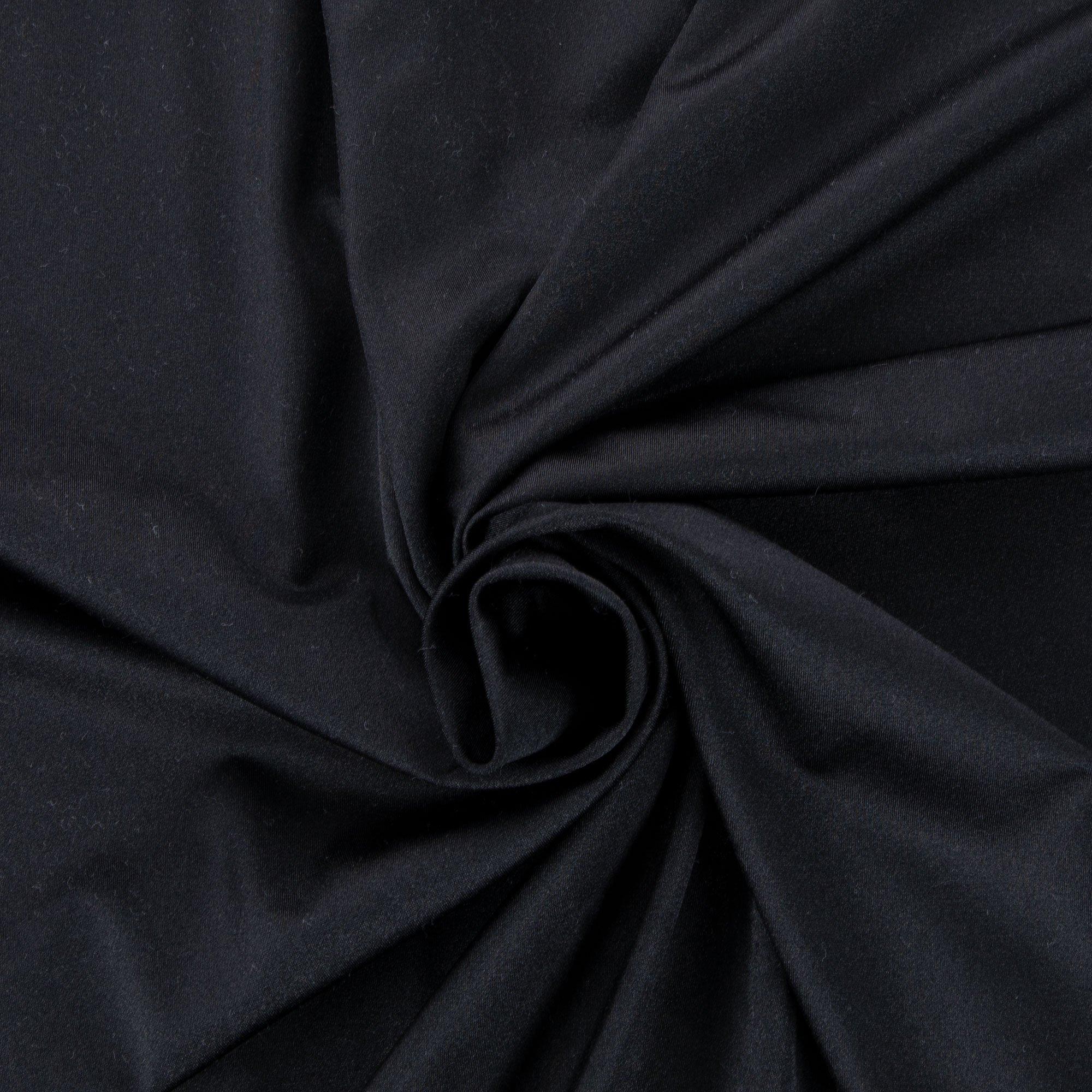 Black Dri-Fit Looped Back Nylon Lycra Mesh Fabric – The Fabric Fairy