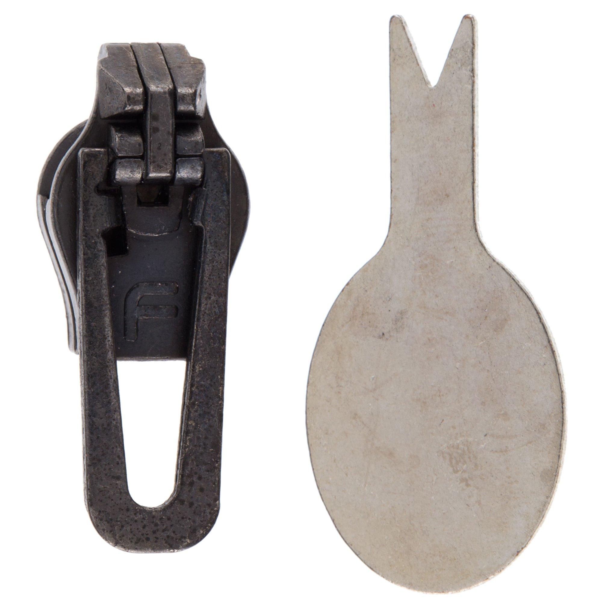 Zipper Fixer Repair Pull Tab Instant Kit Bags Replacement Molded Slider Fix  M7R1 