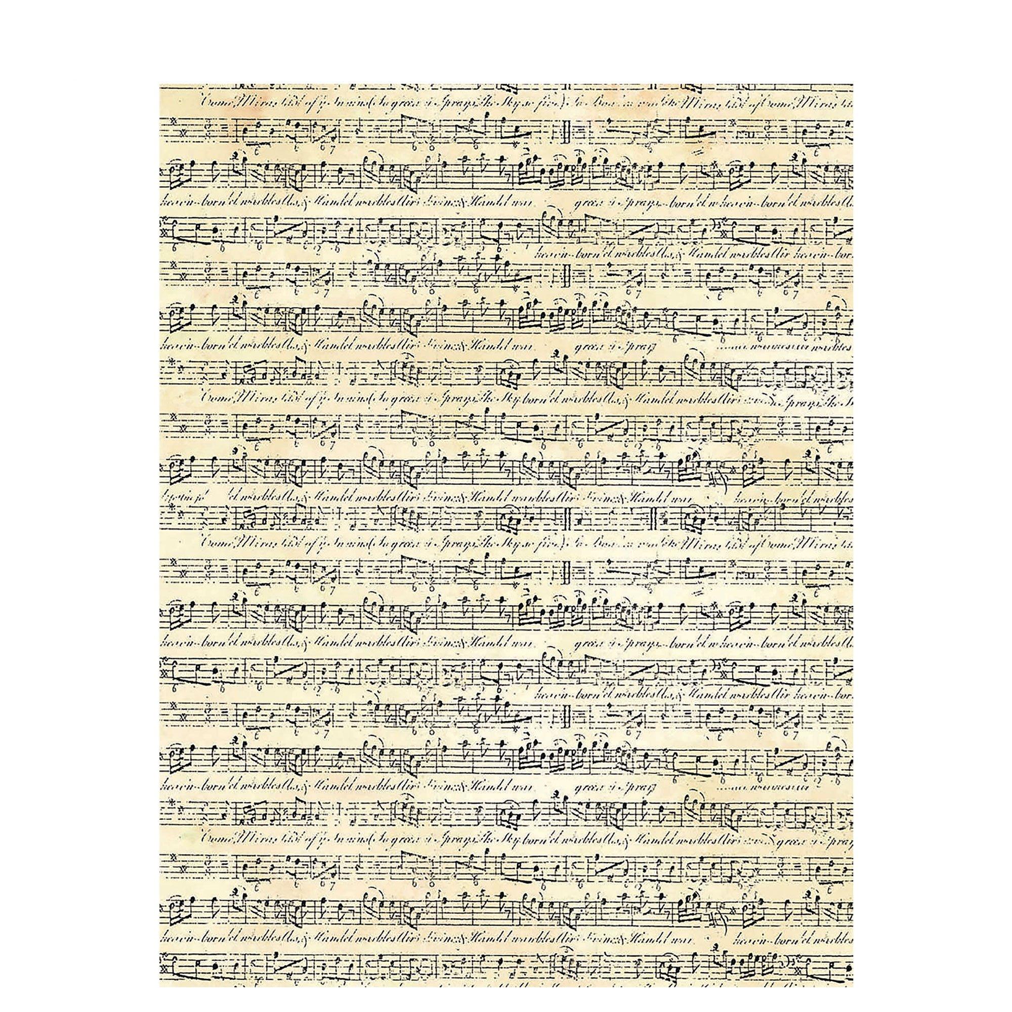 music sheet paper