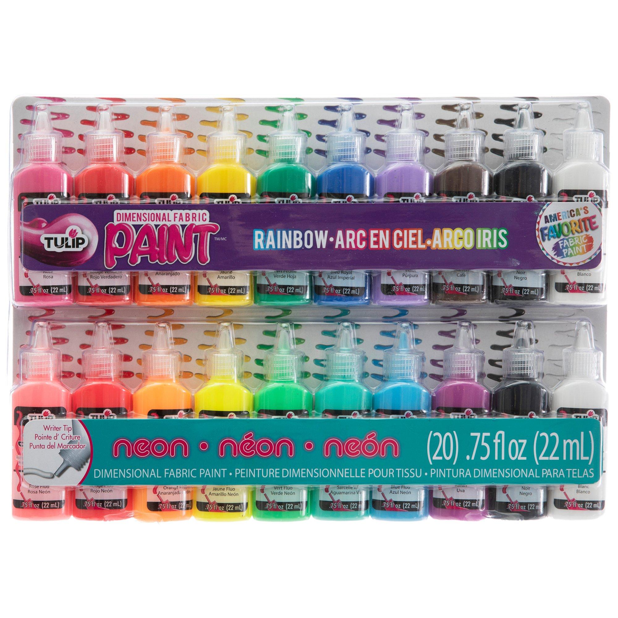 Neon Fabric Markers - 6 Piece Set, Hobby Lobby, 2295509