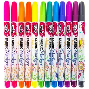 24 Colors Fabric Marker Washable and Non-fading for All Kinds of Fabric  Material Surface Painting DIY Graffiti Art Supplies - AliExpress