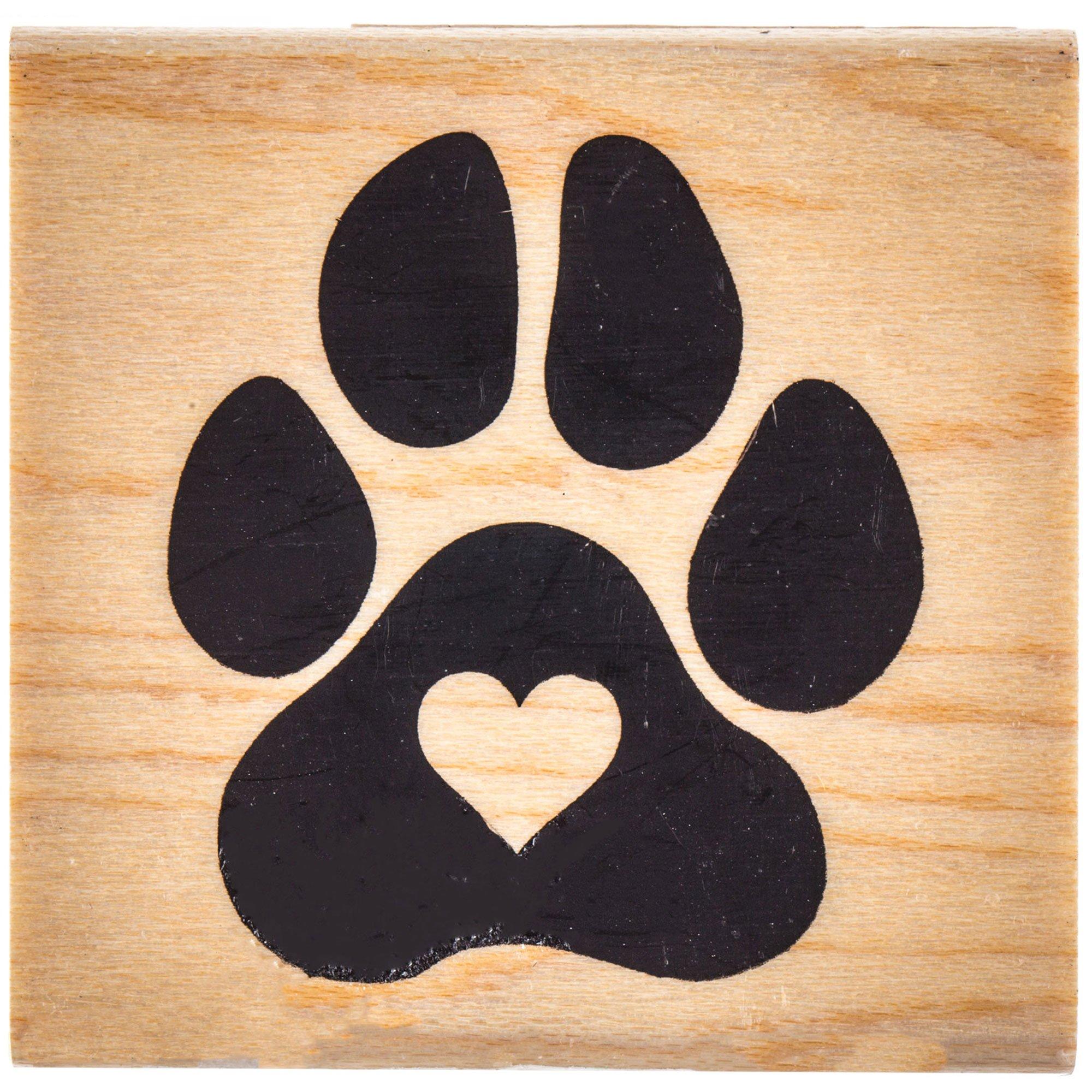 Heart Paw Stamp Hobby Lobby 1432186